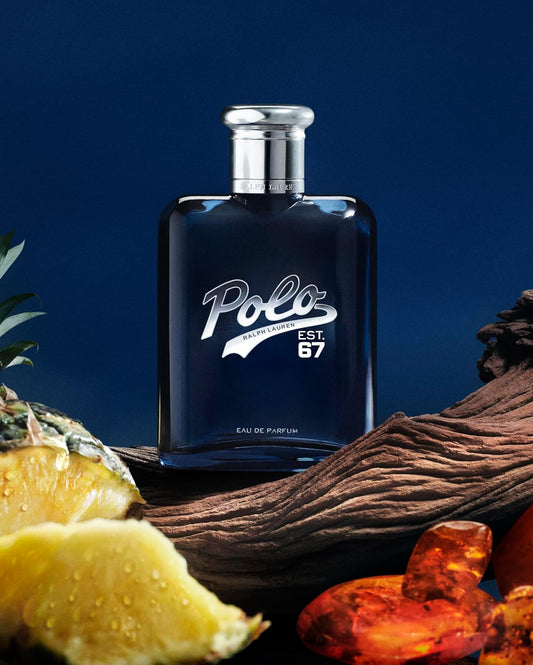- Polo 67 - Eau De Parfum - Woody Scent - with Pineapple, Cedarwood & Benzoin - Cologne for Men
